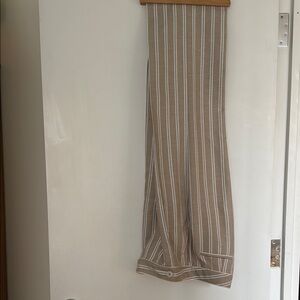 Striped Tan Pants